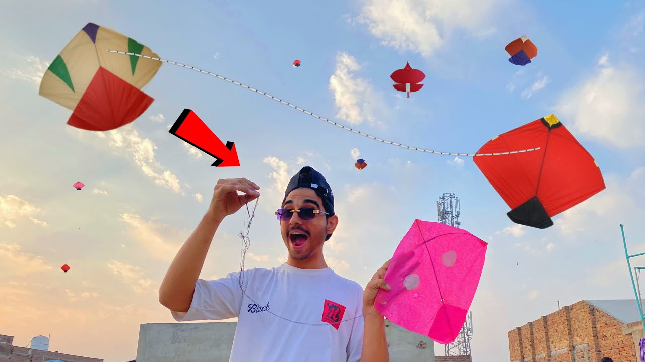 Camaro kite and full |Patang bazi | kite flying | kite droop |zafarbahi 