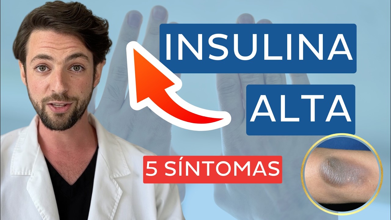 📈 SÍNTOMAS de INSULINA ALTA 🤯 que tienes que conocer - YouTube