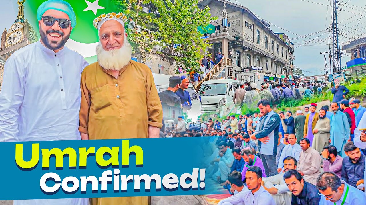 His 65-Year-Old Dream Finally Comes True 😭 Taking Baba Jee for Umrah 🕋 A Day Like Eid in Pakistan 🇵🇰