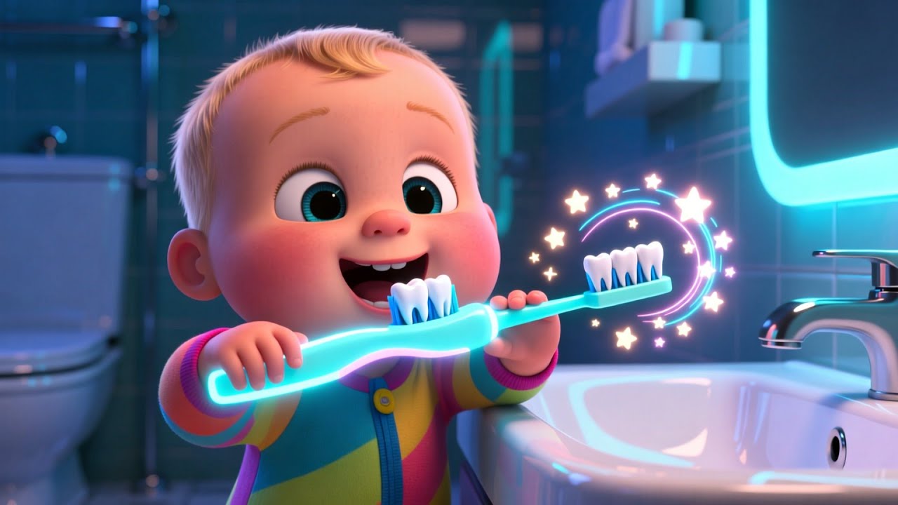 Brush Time with Baby Fun 😊🍼 | Kids Fantasy Song | Learn Brushing and Happy Routines