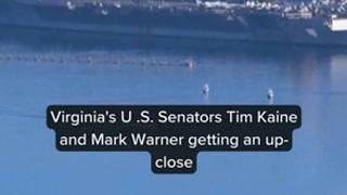 Virginia's US Senators praise USS Gerald R. Ford crew after record deployment and onboard fire