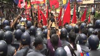 菲律賓民眾抗議中國在南中國海的行為
