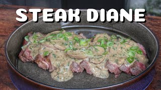 STEAK DIANE - SIRLOIN STEAK with flamed mushroom sauce - 0815BBQ - International