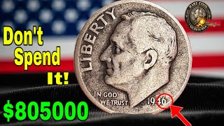 5 Roosevelt Dimes Worth $500K Hidden in Your Pocket!