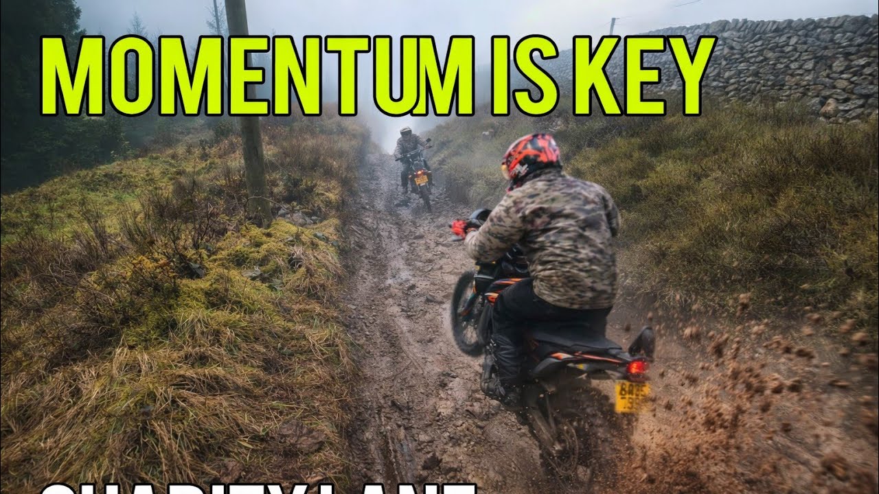 Momentum Is Key On This Trail!