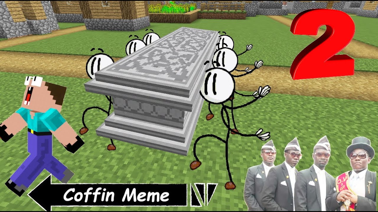 Coffin Meme Distraction Dance in Minecraft - Part 2