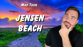 Map tour Jensen Beach Florida | Living in Jensen Beach Florida
