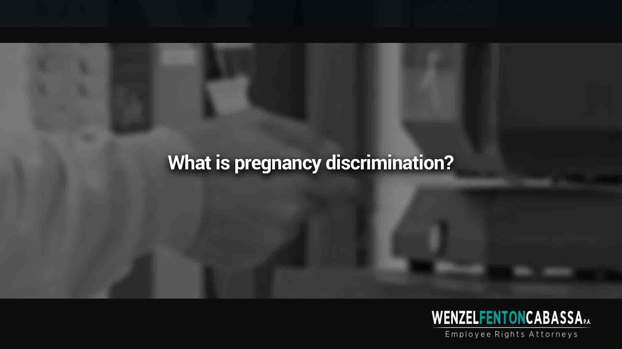 What is pregnancy discrimination?