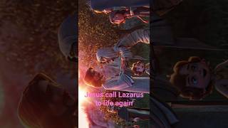 Jesus call Lazarus to life again | Jesus vs death #viralshort #jesus #lazarus