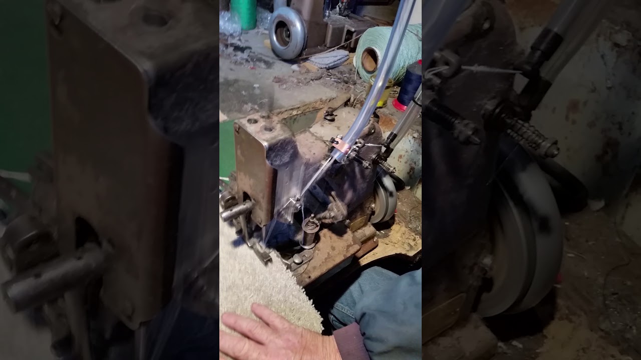 Union special 81300a modified carpet serger