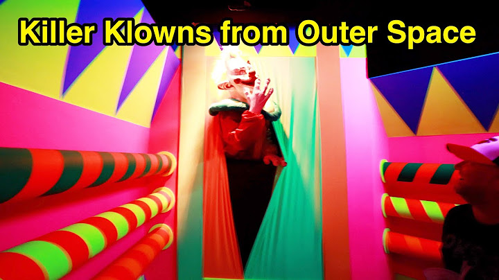 Halloween horror nights killer klowns from outer space