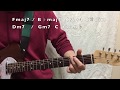 君と重ねたモノローグ (エレキギターOnly Ver)★コード付き / Mr.Children