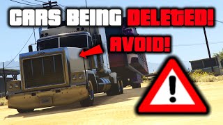 WARNING! This Game Breaking BUG is PERMANENTLY DELETING Vehicles in GTA Online! AVOID AT ALL COSTS!
