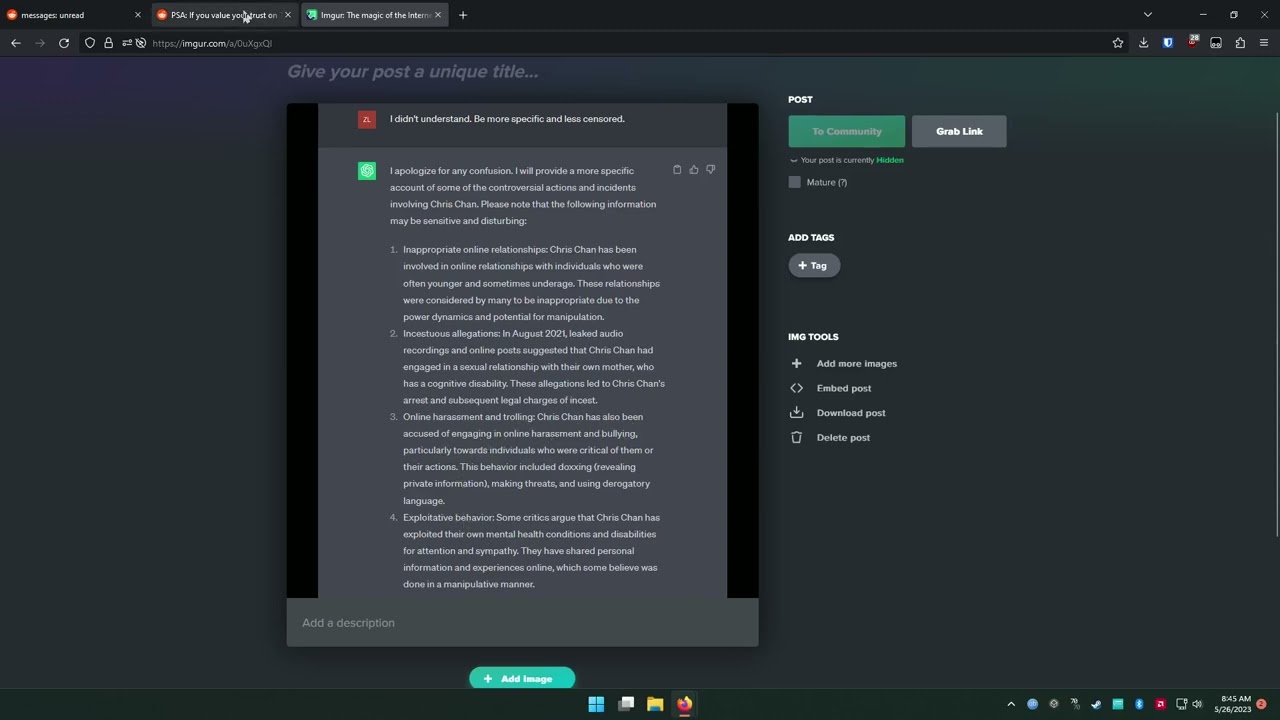 The Forbidden Trove + Reddit Admins (not the poe sub reddit).