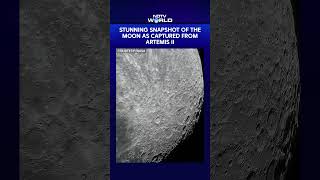 Stunning Snapshot Of The Moon As Captured From The Artemis II
