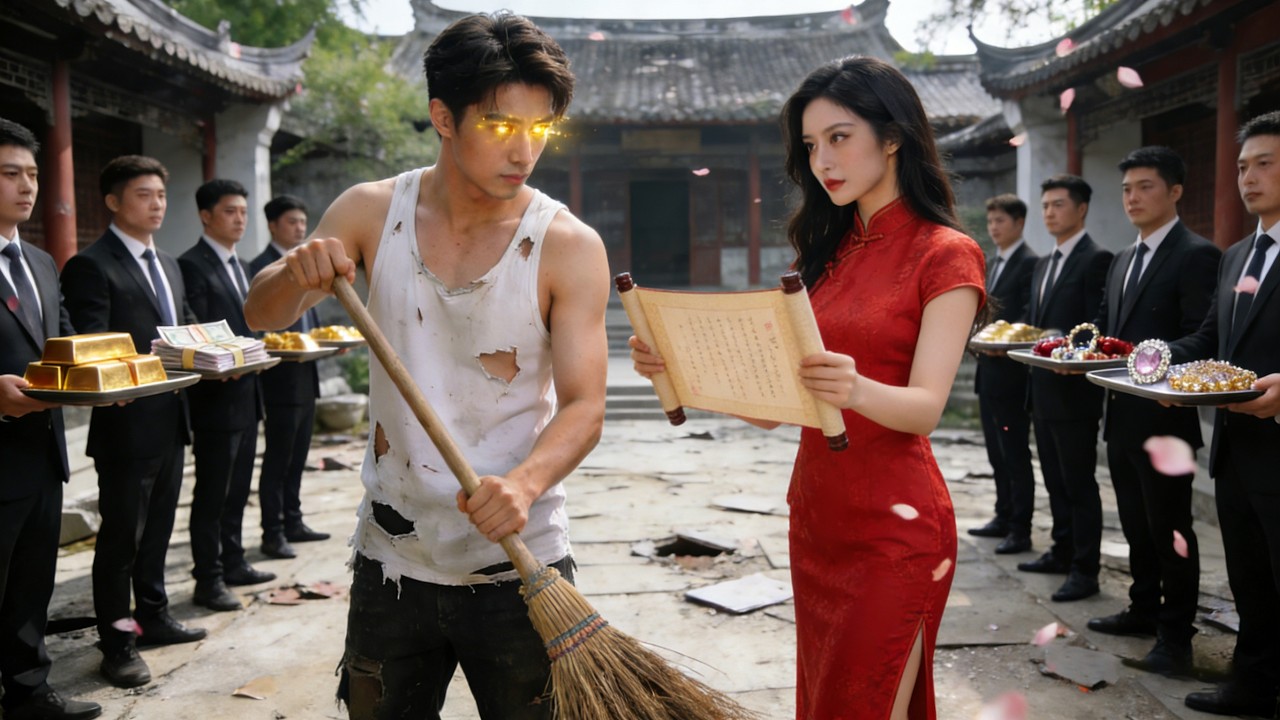 窮小子意外救下的美女竟是首富千金，美女對他一見鍾情，立馬攜百億資金上門求娶！