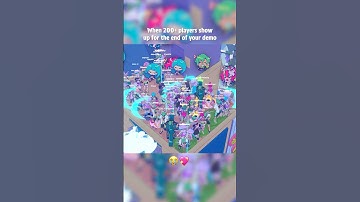 When 200+ people show up for the end of your demo 🥲 #starlightrevolver #indiegame #gamedemo