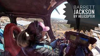 Barrett Jackson by helicopter, flying controlled airspace, and fun formation flight with Stearman