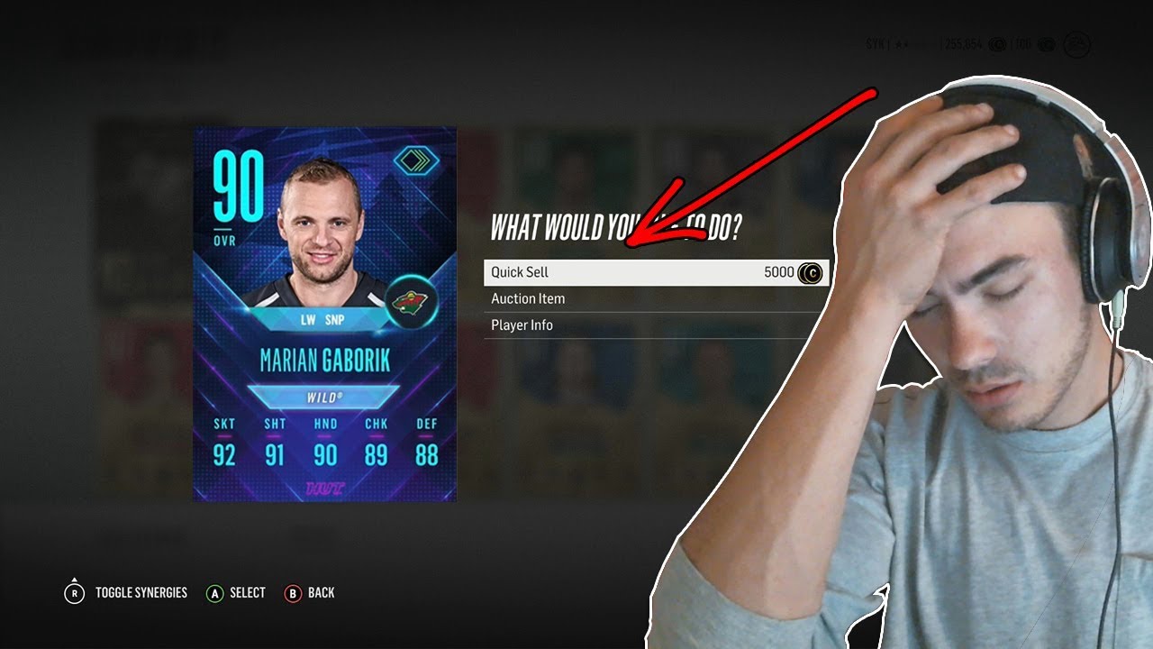 QUICKSELLING 90 OVR FLASHBACK GABORIK?! | NHL 18 HUT