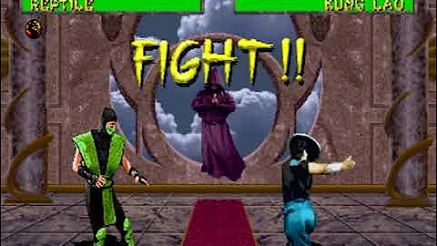 MK2 (Arcade) - Reptile Playthrough