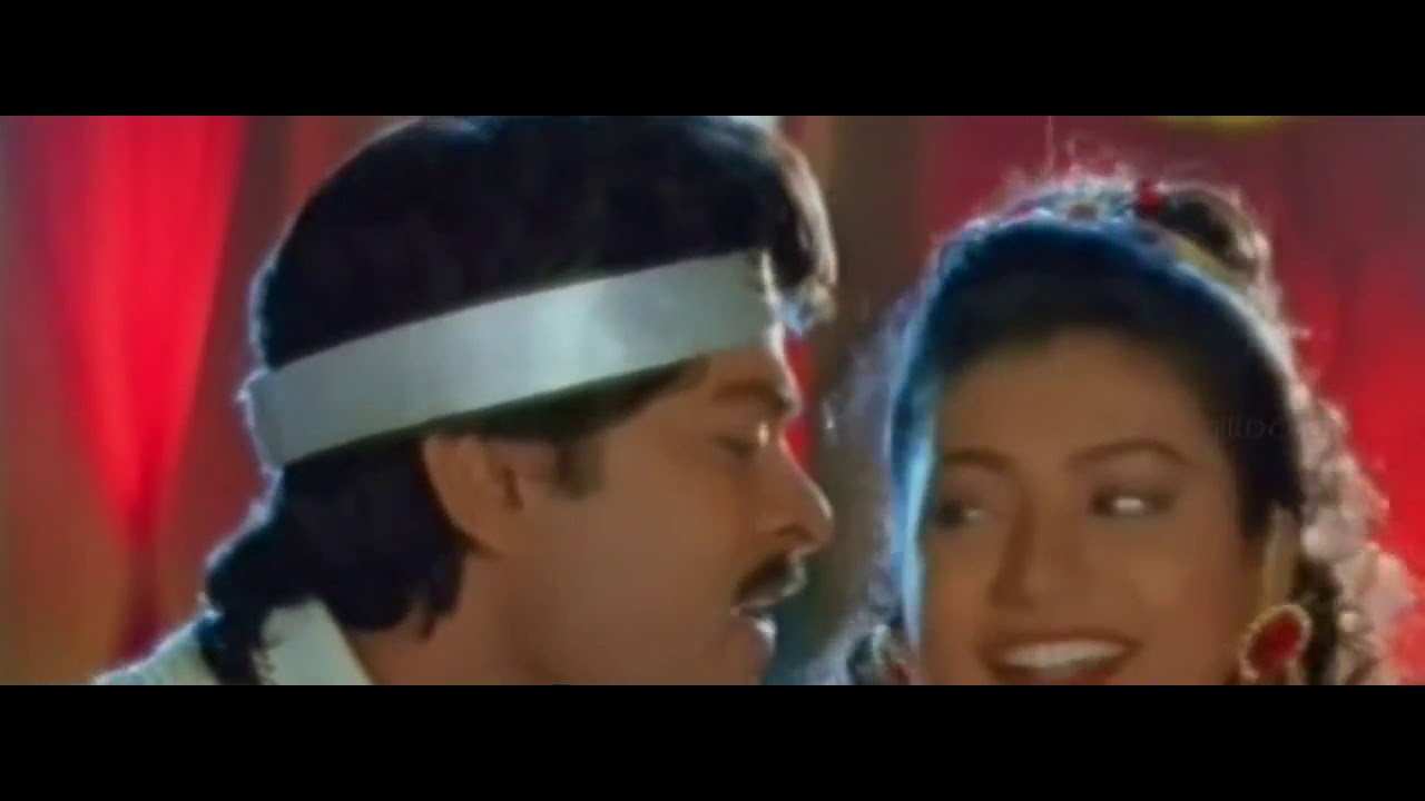 Rajasekhara  from Mugguru Monagallu  Chiranjeevi Roja Romantic VIDEO SONG