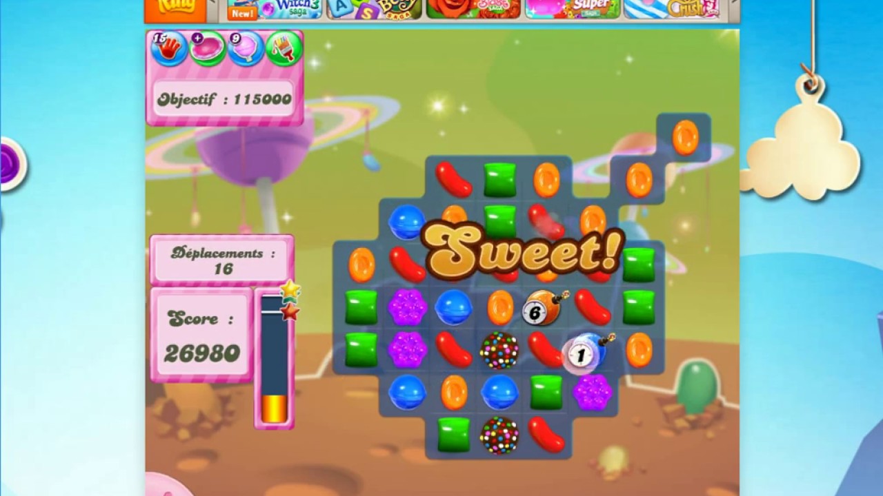 Candy Crush Level 97 - YouTube
