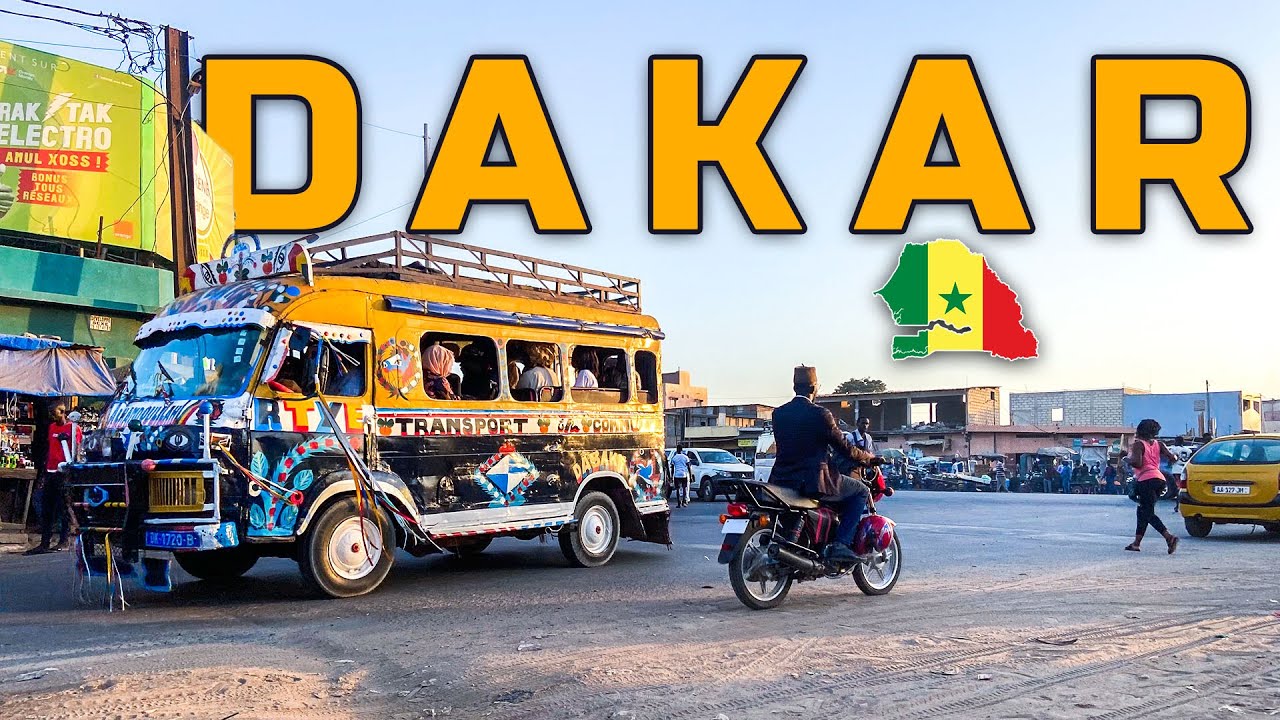 🇸🇳  Walking in Grand Dakar Senegal