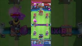 evo mortar is still broken #clash royale, he hard counters me but my mortars are op