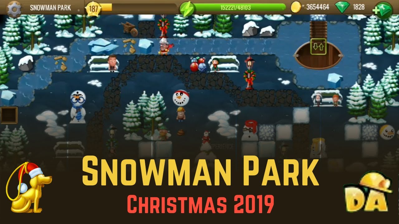 Snowman Park 2 Christmas 2019 Diggy's Adventure YouTube