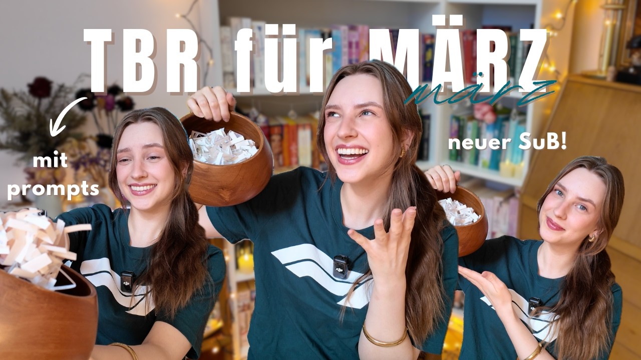 Ich ziehe meinen tbr für den März! 💙💚 Endlich den neuen SuB testen!