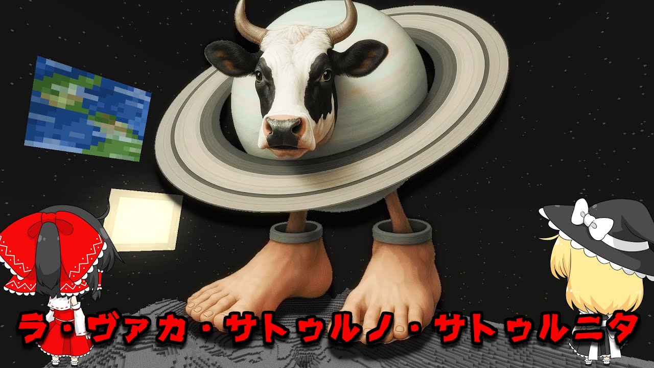 世界中で大流行の「ラ・ヴァカ・サトゥルノ・サトゥルニタ」が現れるシード値を調査した結果がやばすぎた！！【マイクラ都市伝説】【マイクラ】【マインクラフト】【ゆっくり実況】【イタリアンブレインロット】