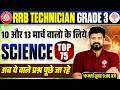 RRB TECHNICIAN GRADE 3 SCIENCE EXAM ANALYSIS| TECHNICIAN GRADE 3 ANALYSIS 2026 | TECHNICIAN GARDE 3