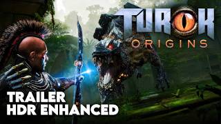 Turok: Origins – 4K 60FPS HDR Official Story Trailer – Cinematic Experience