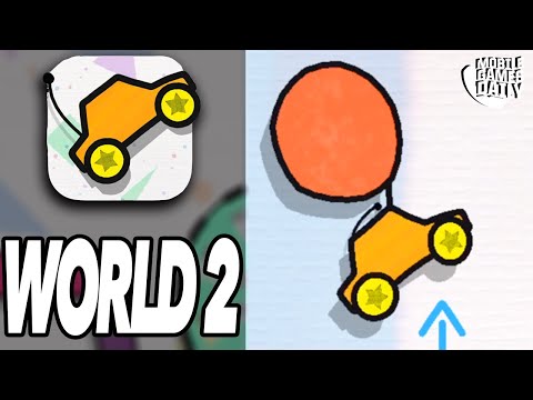 JELLYCAR WORLDS Gameplay Walkthrough - World 2 (Apple Arcade)
