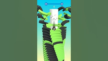 stack ball!!asmr game !very relaxing and satisfying game!!!!#shorts