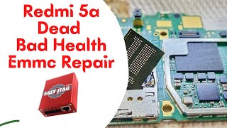 Emmc Bad Health Repair, Redmi 5a with Easy Jtag Plus