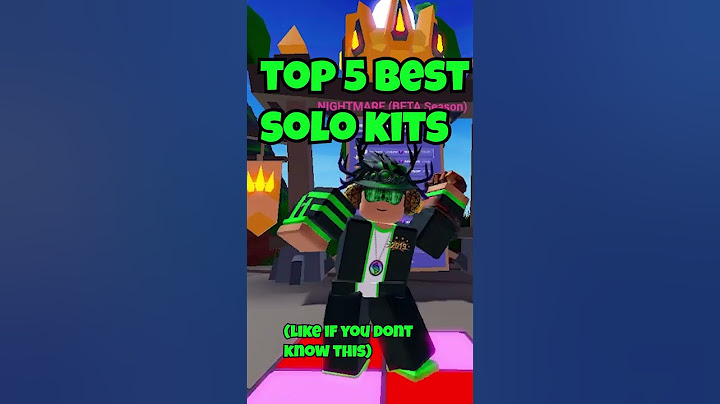 TOP 5 BEST SOLO Q KITS! (ROBLOX BEDWARS)