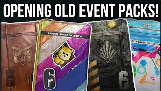 Opening OLD Event Packs In Rainbow Six Siege