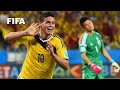 James Rodriguez goal vs Japan | ALL THE ANGLES | 2014 FIFA World Cup