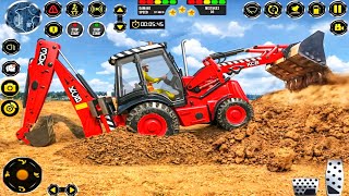 City Road Construction, Driving JCB & Crane - Heavy Construction JCB Game 3D #01 - Android Gameplay screenshot 5
