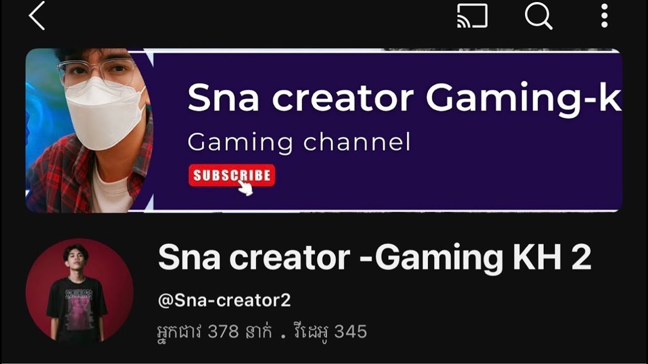 Live streaming of Sna creator 