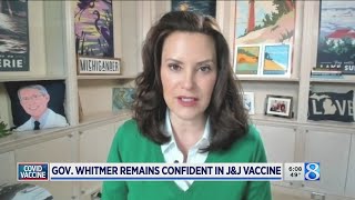 Gov. Whitmer remains confident in J&J vaccine