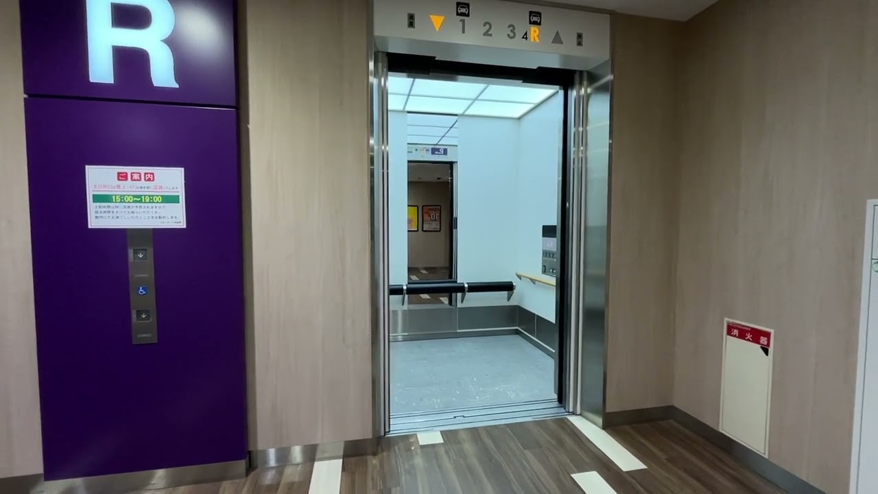 福岡県　イオンモール筑紫野のエレベーター(前編)