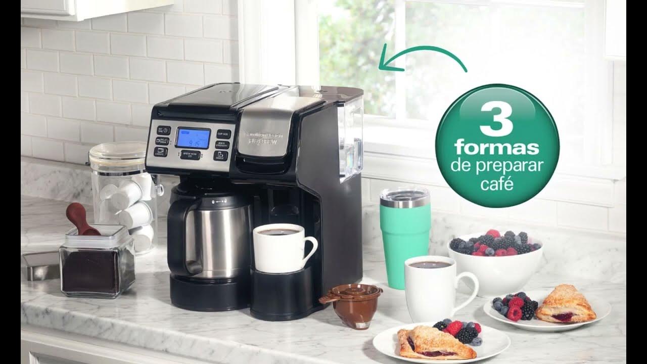 Cafetera Hamilton Beach FlexBrew 49920 YouTube