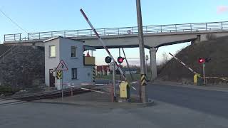 Railroad crossing in Panevėžys, Lithuania/Panevėžio geležinkelio pervaža, Lietuvoje