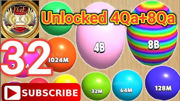 Blob Merge 3D Unlock 4Qa+8Qa  Gameplay Walkthrough Part 32 (android-ios)@K Games Entertainment