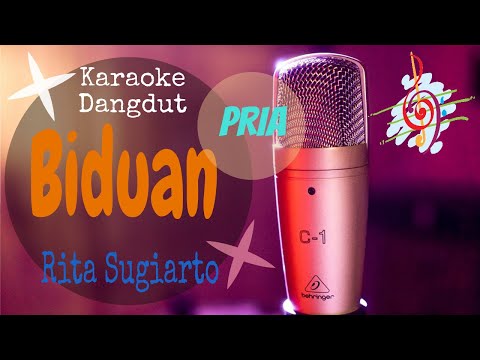 Karaoke Biduan Rita Sugiarto Nada Pria (Karaoke Dangdut Lirik Tanpa Vocal)