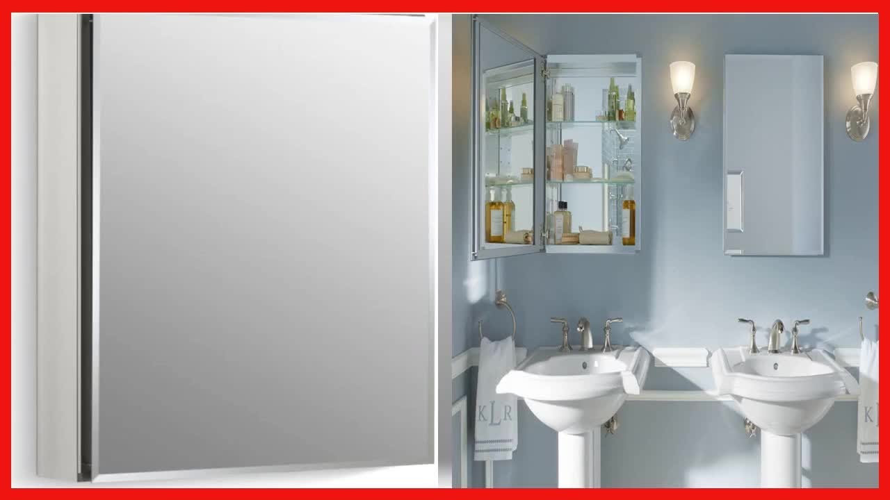 Great product -  KOHLER CLC Flat, Single Medicine Cabinet with Mirrored Door, 20” Width x 26” Height