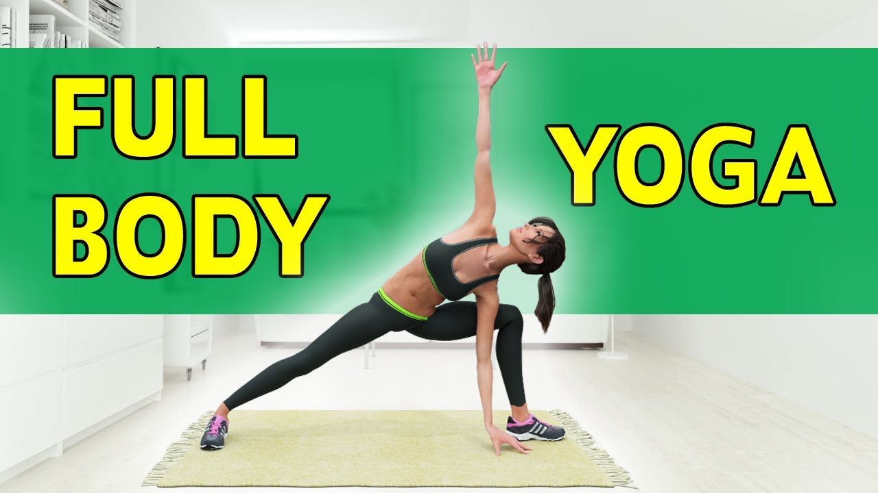 12 Min Full Body Yoga At Home - YouTube