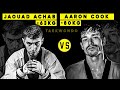 Jaouad Achab vs Aaron Cook | Taekwondo sparring training (FIGHT)